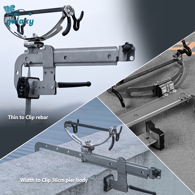 Galaxy Giá Đỡ Cần Câu Cá Bằng Thép Không Gỉ 28 / 36cm