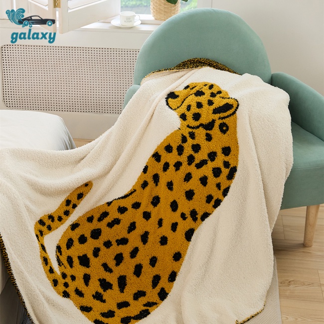 Galaxy Chăn Trải Giường Siêu Mềm Nhẹ Thoáng Khí Thoải Mái Họa Tiết Động Vật Đáng Yêu
