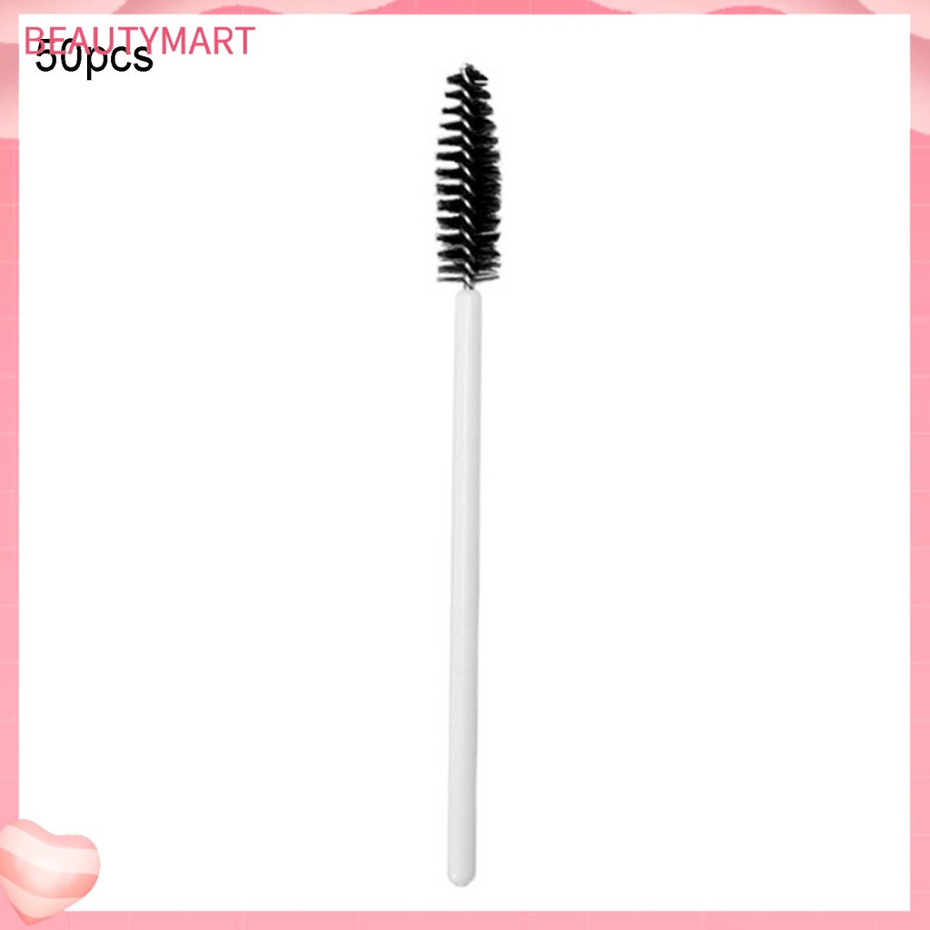 Túi 50 Cọ Chải Lông Mi / Lông Mày Bằng Nhựa Sử Dụng Một Lần