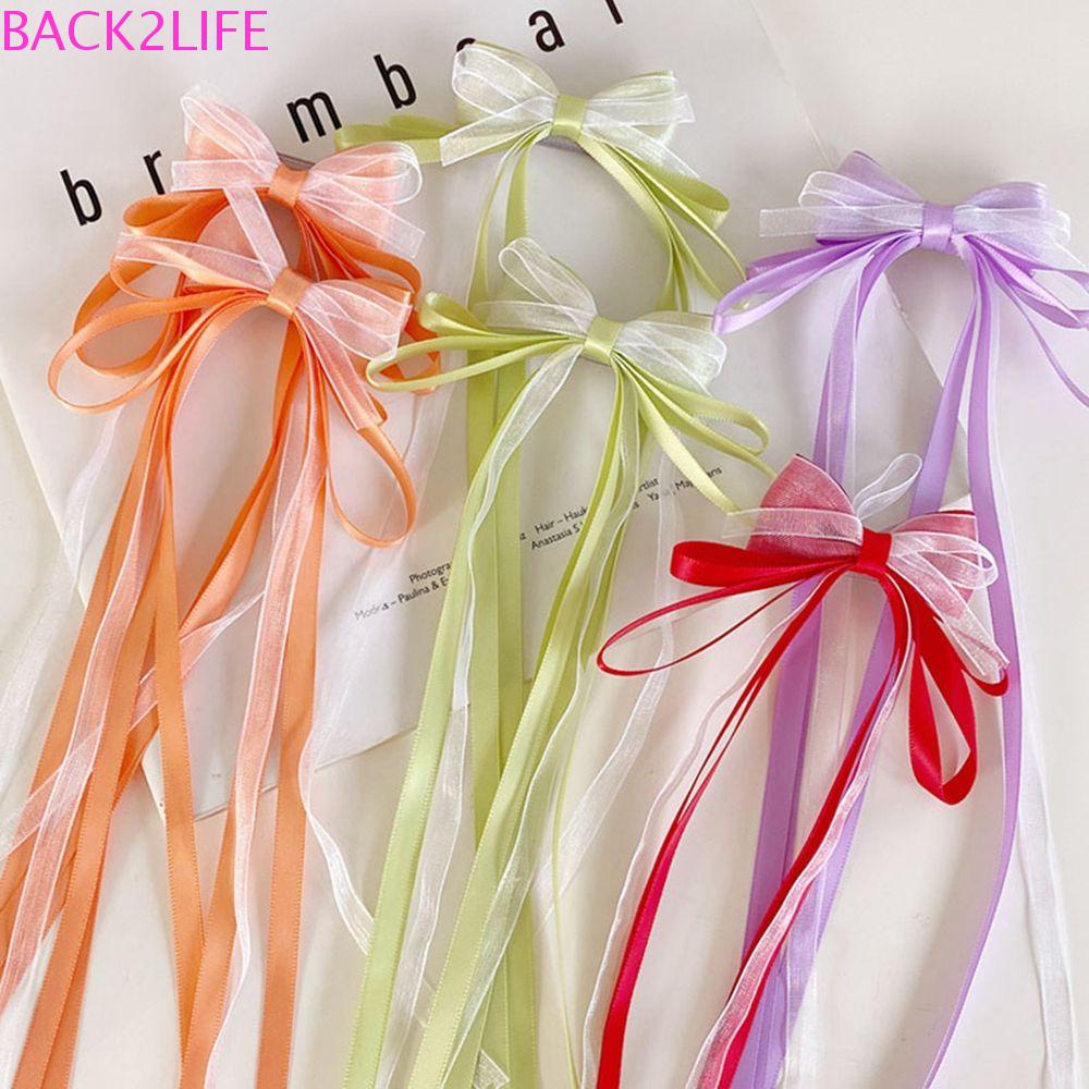 BACK2LIFE Trâm Cài Tóc Đính Nơ Tua Rua Phong Cách Trung Hoa Cổ Điển