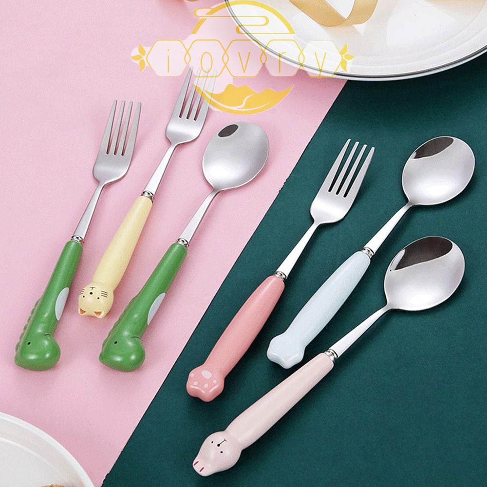 IVORY Muỗng Khuấy Bằng Thép Không Gỉ Hình Khủng Long