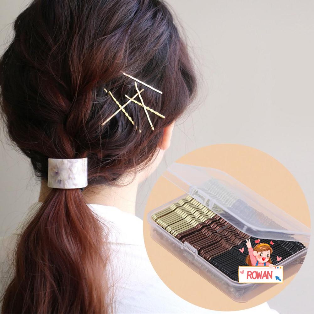 ROWANS Set 150 Kẹp Tóc Kim Loại Tạo Kiểu Tóc Thời Trang Cho Nữ