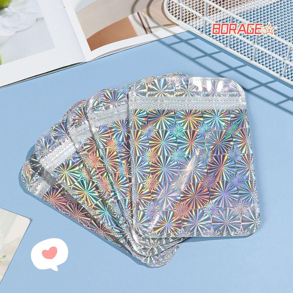 BORAG Set 50 Túi Khóa Zip Dày Có Thể Gấp Gọn Tiện Lợi