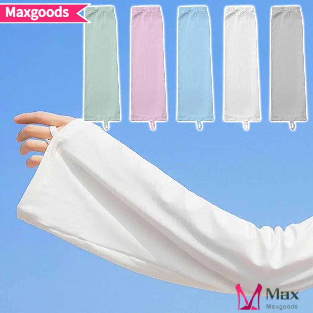MAXG Găng Cánh Tay Chống Nắng Và Tia UV Thiết Kế Mỏng Thoáng Khí Tiện Lợi Dễ Sử