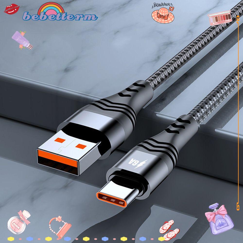 BEBETTERM Cáp Sạc Nhanh 6A SCP PD Cho Huawei OPPO Xiaomi Redmi