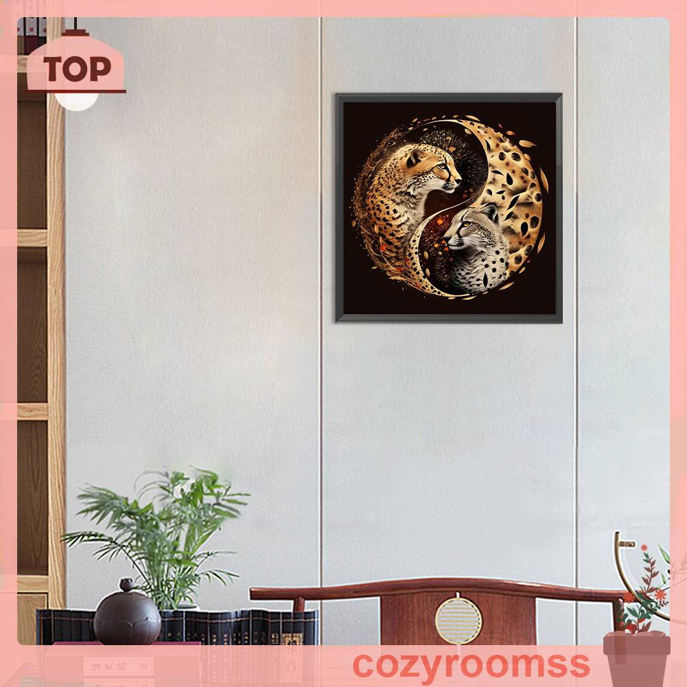 Tranh Đính Đá Kim Cương Toàn Bộ 5D DIY Hình Vẽ Trừu Tượng Trang Trí Nhà Cửa