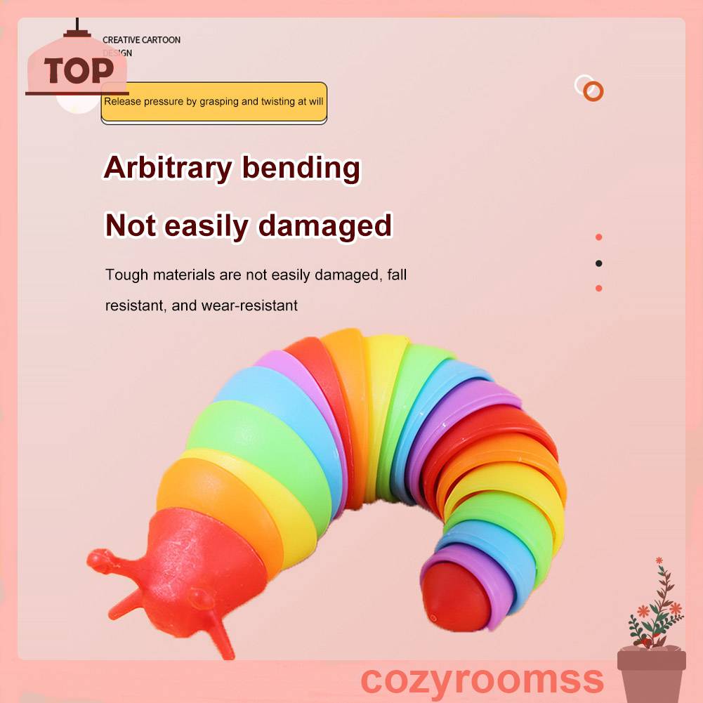 Đồ Chơi Con Sâu Dễ Thương Để Bàn Trang Trí Văn Phòng Trẻ Em