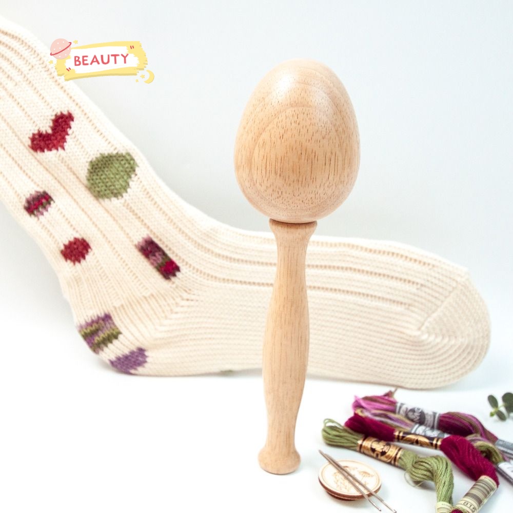 BEAUTY Dụng Cụ Đan Móc Bằng Gỗ DIY Tiện Lợi