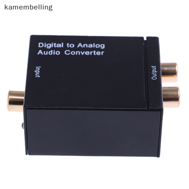 Kamembelling Bộ Chuyển Đổi Quang Học toslink digital Sang ana RCA L / R EN