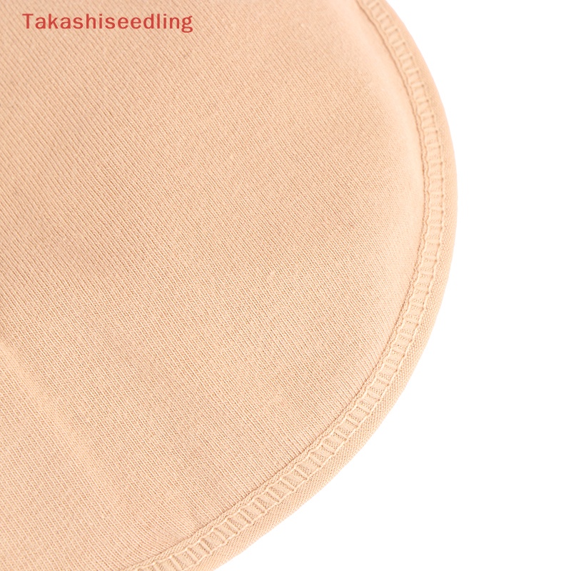 (Takashiseedling) Móc Cài Áo Ngực Giả Hình Tam Giác Bằng Cotton Bảo Vệ Ngực Nhỏ Gọn Có Túi