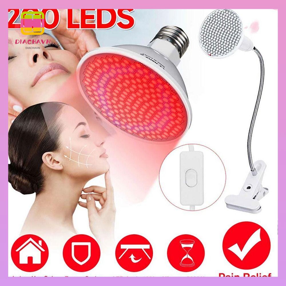 DIACHAVN Đèn LED 200 Bóng Photon Hỗ trợ giảm mụn Làm Trắng Da