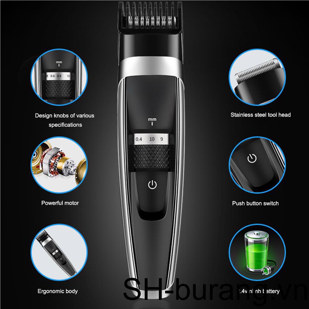 Bộ Tông Đơ Cắt Tóc Chuyên Nghiệp Tùy Chỉnh Tiện Dụng Cho Gia Đình