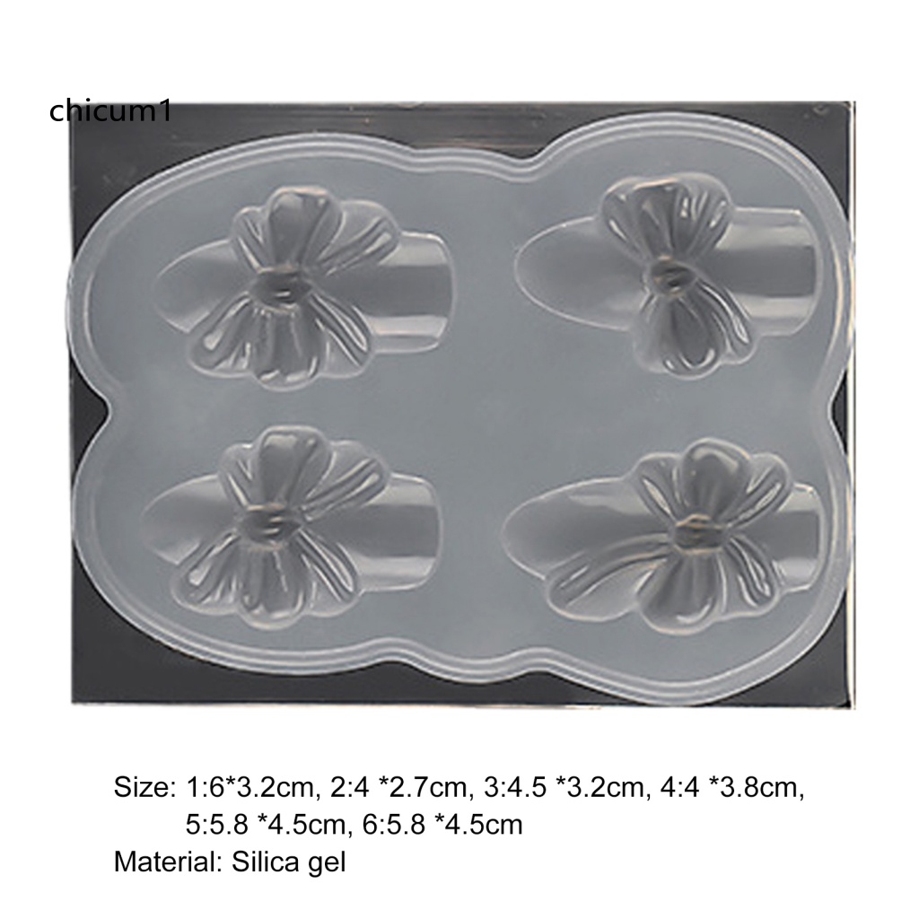 Khuôn Silicone Tạo Hình Làm Móng Tay 3D Độ Bền Cao