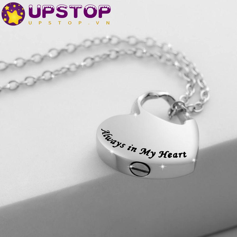 UPSTOPVN Urn Dây Chuyền Chống Thấm Nước Giữ Đường Viền Locket