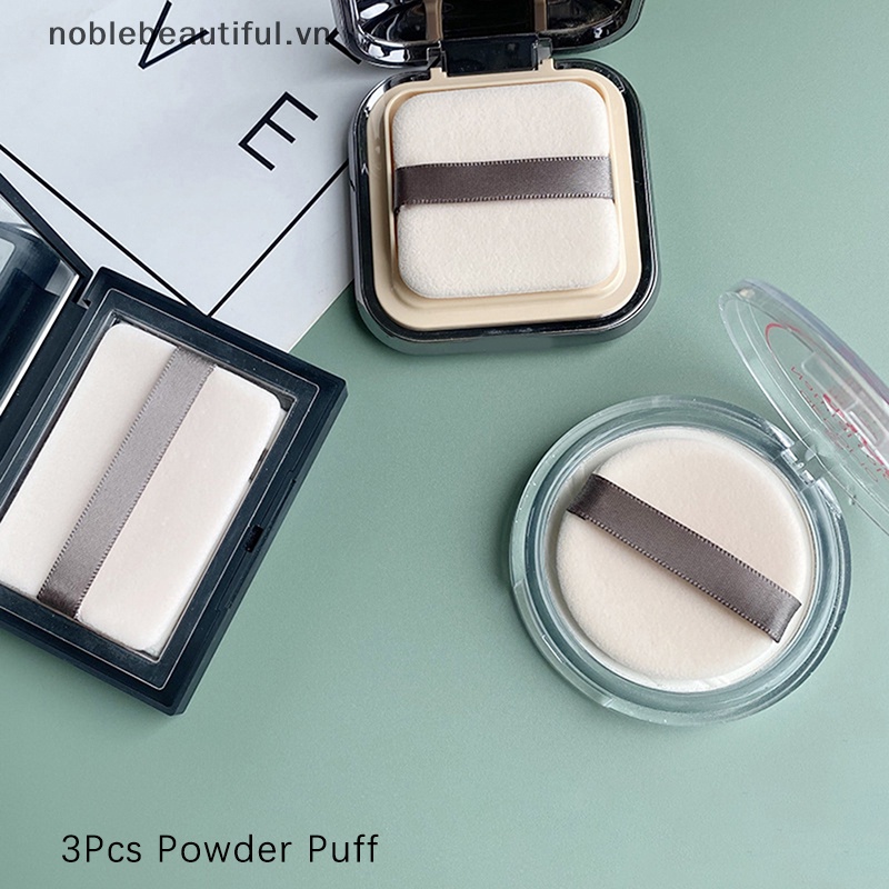 Set 3 Bông Mút Trang Điểm Tiện Dụng Chất Lượng Cao