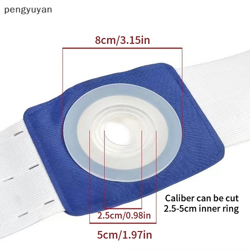 [pengyuyan] Túi Thoát Nước Đeo Thắt Lưng Ostomy Ostomy Sau Túi Colostomy Ileostomy