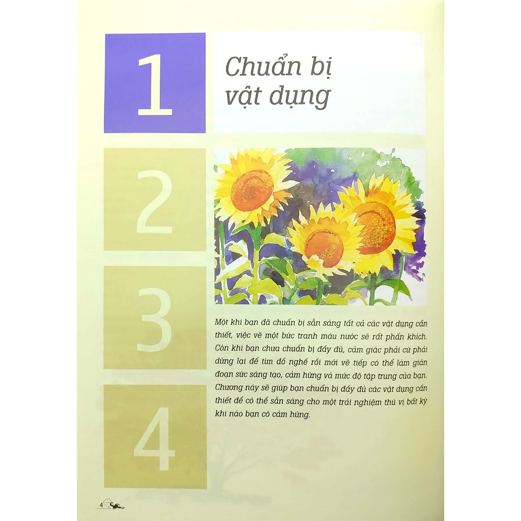 Sách Vẽ Màu Nước Cho Người Mới Bắt Đầu