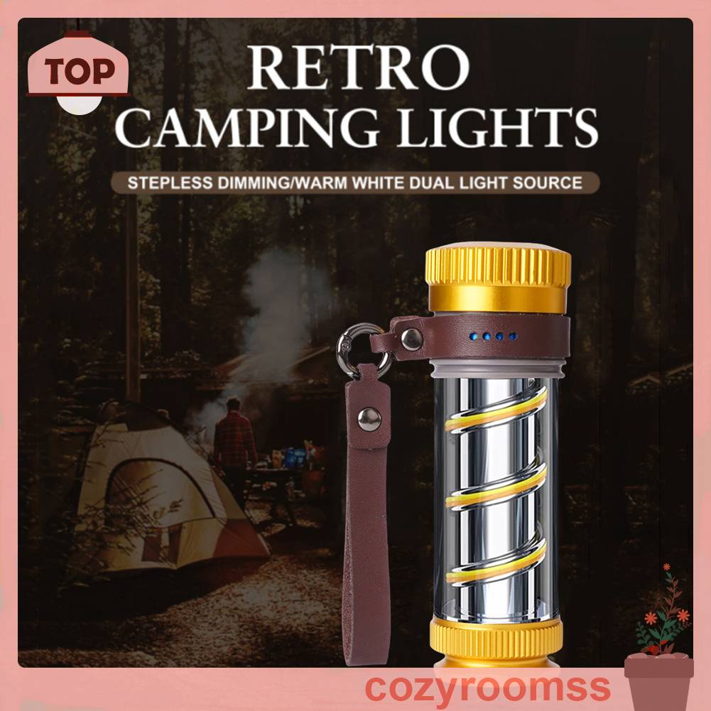 Đèn Cắm Trại Chống Thấm Nước Nhắc Nhở Điều Chỉnh Được Tiện Dụng