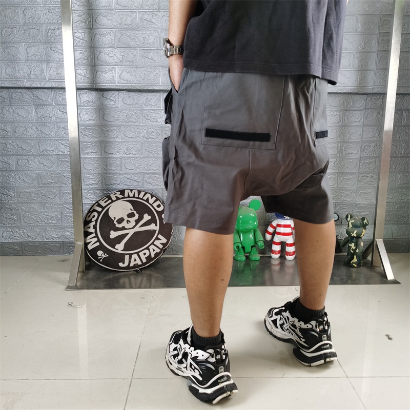 Gr-ailz-quần Short Dây Rút Thể Thao niche Có Nhiều Túi Thời Trang Mới Nhất Hợp Xu Hướng Đi Làm