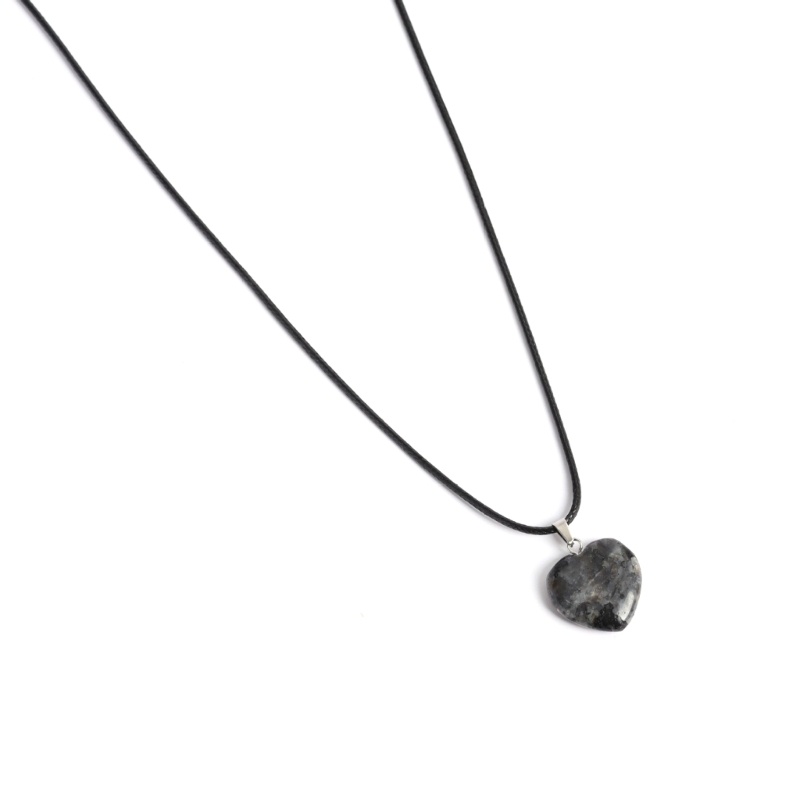 ✿ Vòng cổ Mặt Trái Tim Đính Đá Phát Sáng Phong Cách bohemian