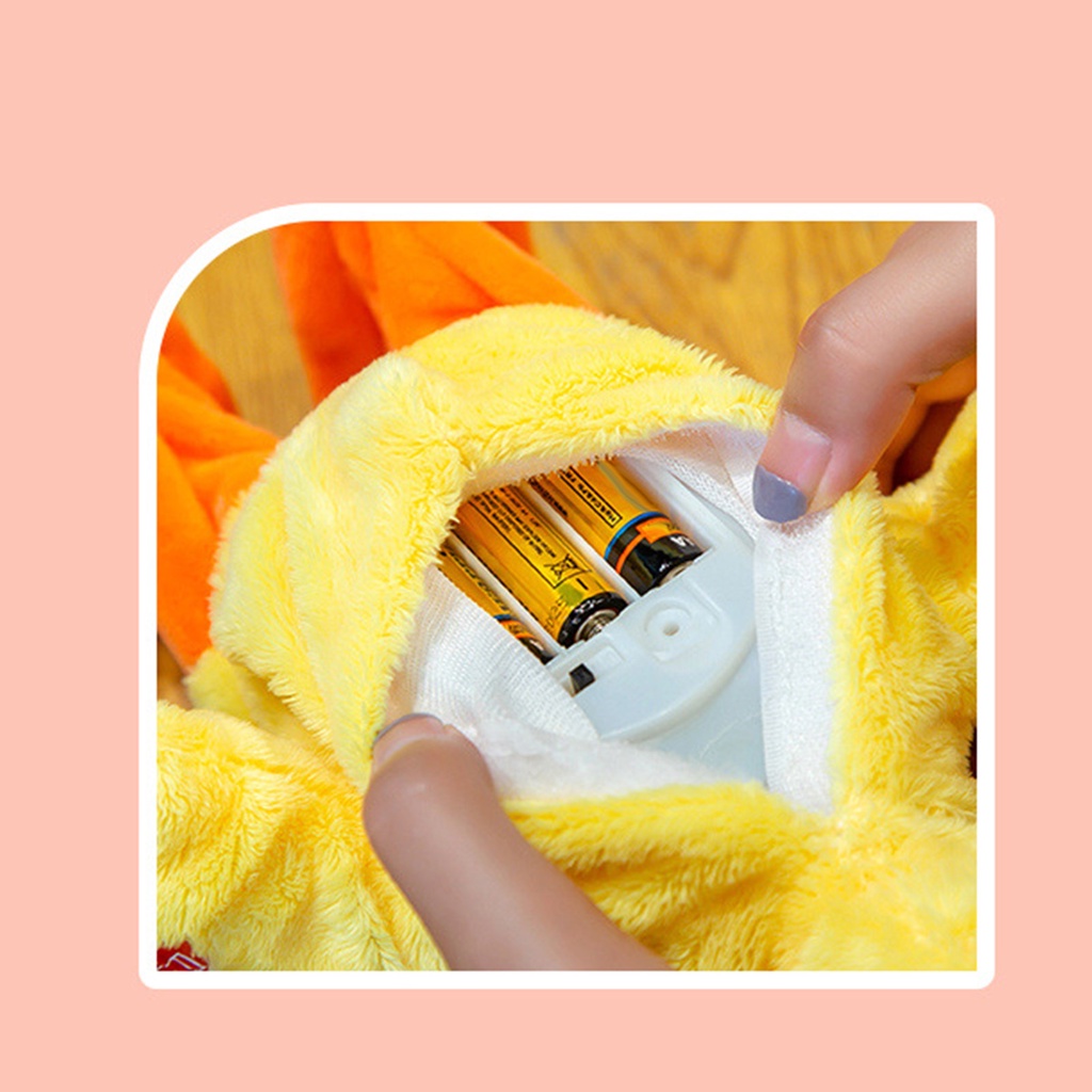 Chú Vịt Nhồi Bông Biết Hát Mềm Mại Thoải Mái Đa Năng