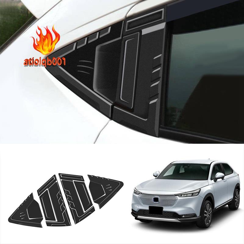 Viền Bọc Cửa Sổ Sau Xe Hơi Hình Tam Giác Cho Honda HRV HR-V Vezel 2021 2022