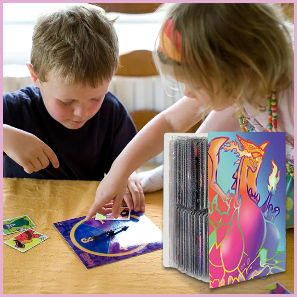 Album Sưu Tầm Thẻ Bài Pokemon Hoạt Hình Dành Cho Trẻ Em