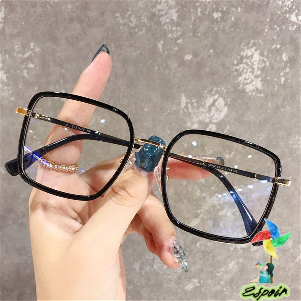 ESPO Mắt Kính Gọng Kim Loại Trong Suốt Chống Ánh Sáng Xanh
