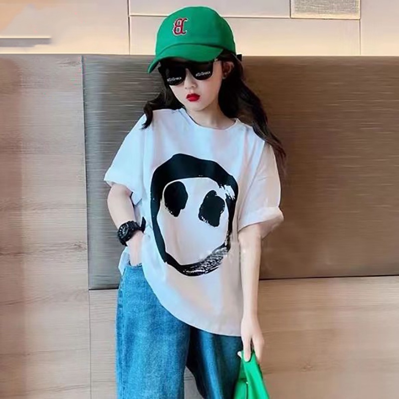 Mới Áo Thun 100% Cotton Tay Ngắn Unisex Cho Bé