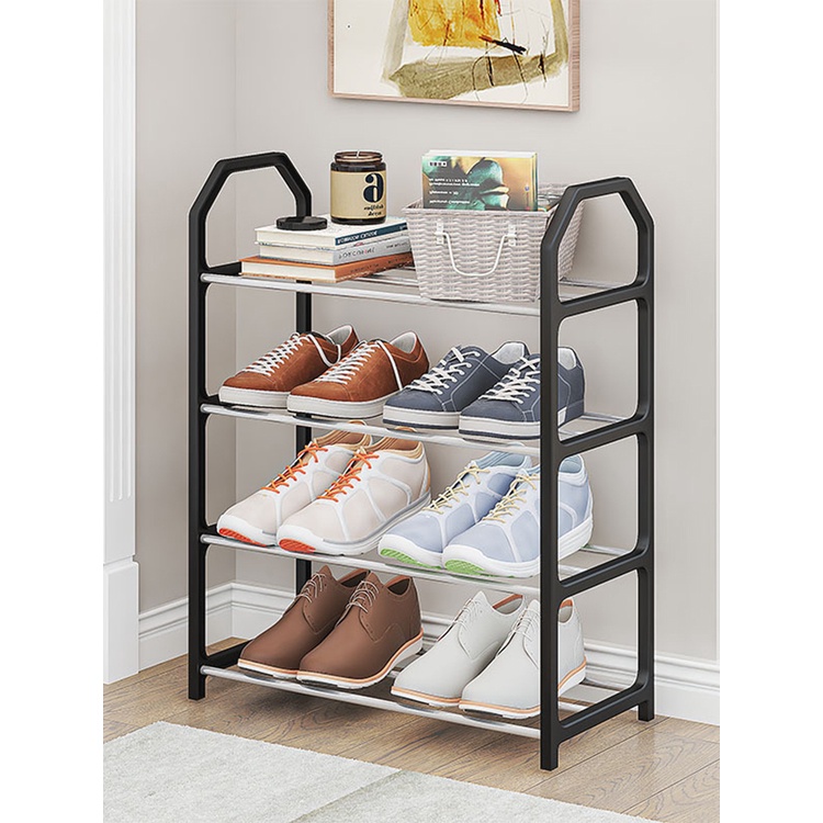Kệ Để Giày 4 Tầng Bằng Nhôm Tiện Dụng Cho Phòng Khách