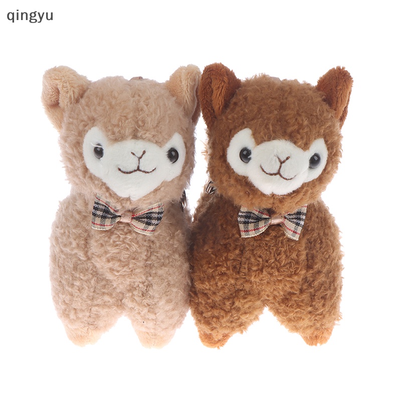 Móc Khóa Hình Lạc Đà Nhồi Bông Mềm Mại Đáng Yêu