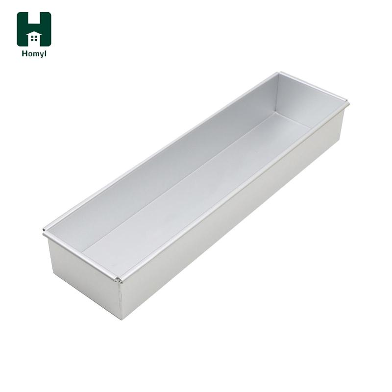 Homyl Khuôn Làm Bánh Mì / Phô Mai Hình Chữ Nhật Bằng Nhôm Tiện Dụng Cho Nhà Bếp / Sinh Nhật