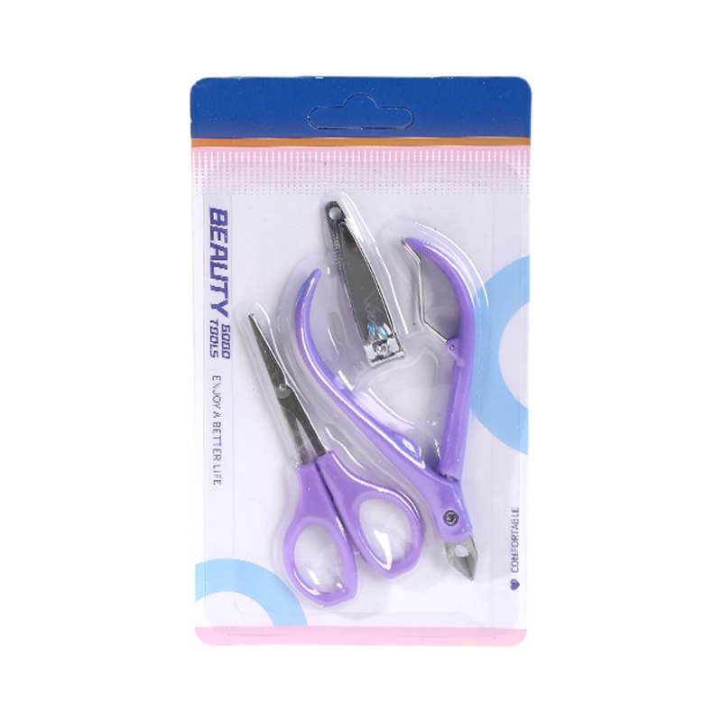 Bộ 3 Dụng Cụ Chăm Sóc Móng Tay Bằng Thép Không Gỉ