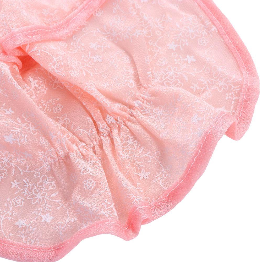 LILYES Khăn Choàng Cổ Chống Nắng Chống Tia UV Bằng Lụa Lạnh Màu Sắc Trơn