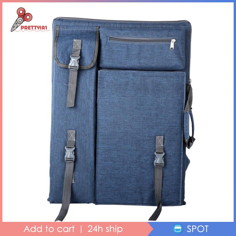 Ba Lô Đeo Vai Đựng Bảng Màu Sơn Nghệ Thuật Có Dây Đeo Vai Điều Chỉnh Được