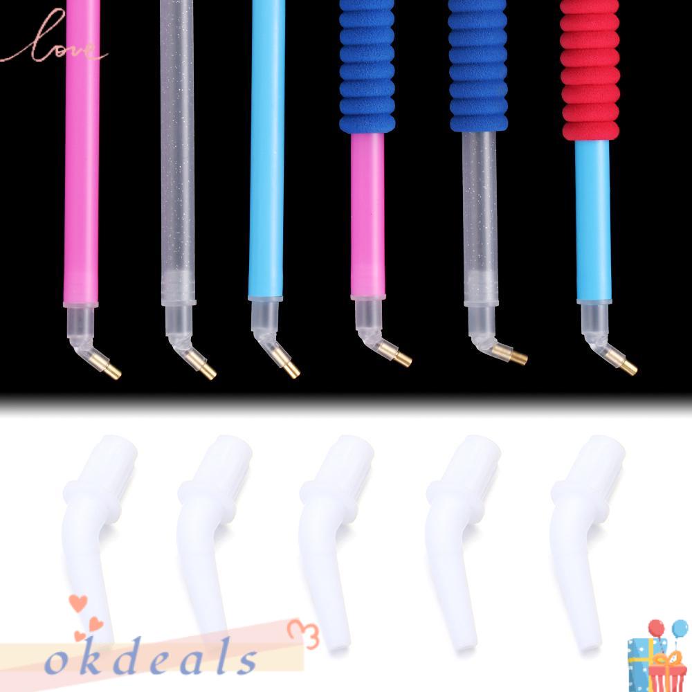 OKDEALS Bộ 10 Đầu Thay Thế Cho Bút Thêu Tranh Chữ Thập DIY