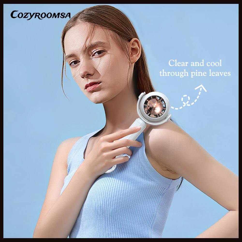 Quạt Làm Mát Cầm Tay 1200mAh Tiện Dụng Cho Gia Đình / Văn Phòng / Trường Học