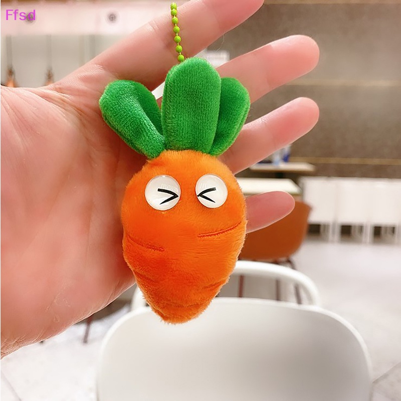 {Ffsd} Móc Khóa Quả Cầu Lông Xù Đáng Yêu Dành Cho Nữ Trang Trí Túi Xách Xe Hơi Làm Quà Tặng Bán Chạy *