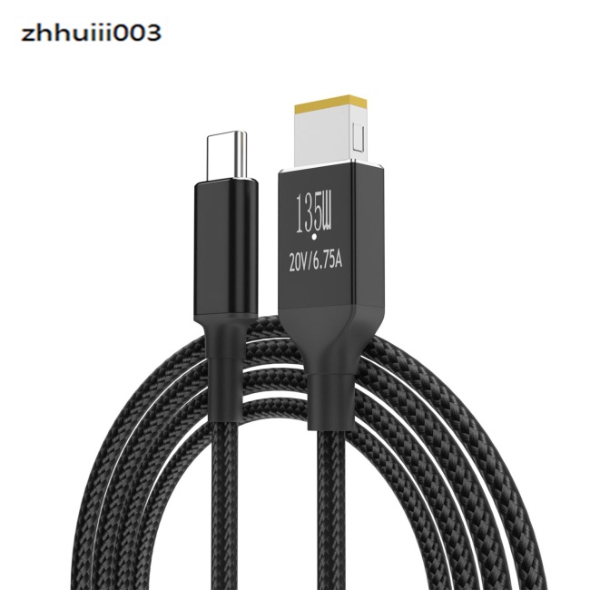 Dây Cáp Sạc Nhanh Usb Type c Sang Cổng Vuông 135w Pd Cho Máy Tính Notebook