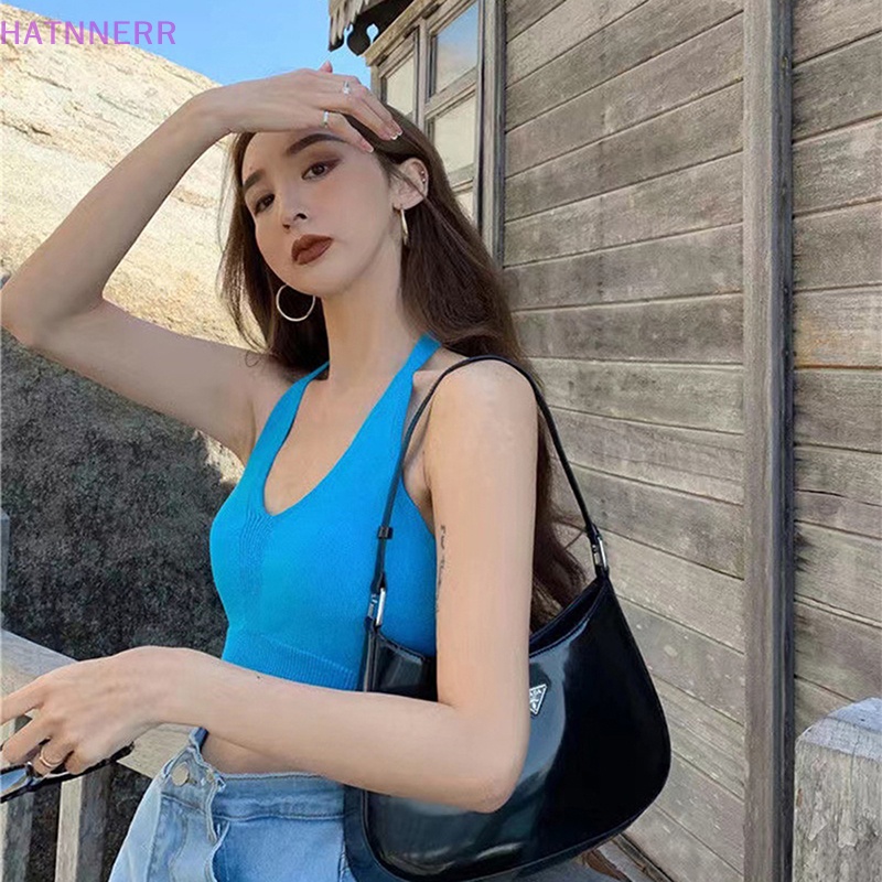 Áo Hai Dây Dệt Kim Màu Trơn Cột Dây Gợi Cảm Thời Trang Mùa Hè Cho Nữ FHS