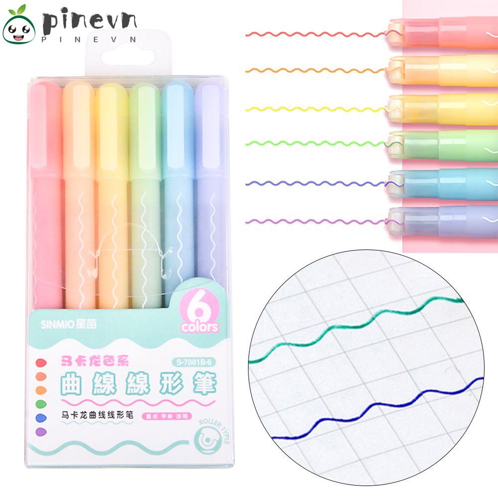 Set 3 / 6 Bút Bi Thiết Kế Đầu Lăn Độc Đáo