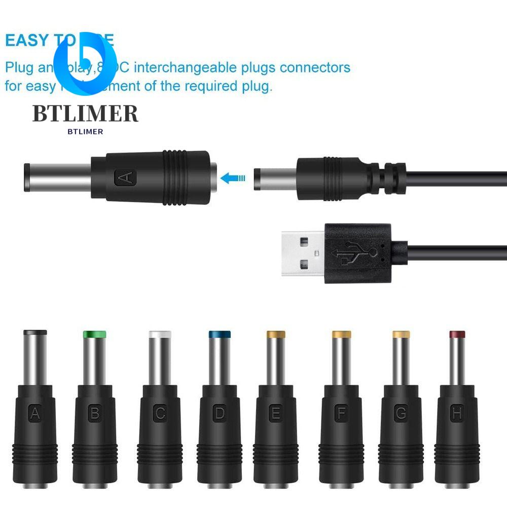 BTLIMER Dây Cáp Sạc Chuyển Đổi USB Sang DC 5.5 * 2.1 5V Chuyên Dụng