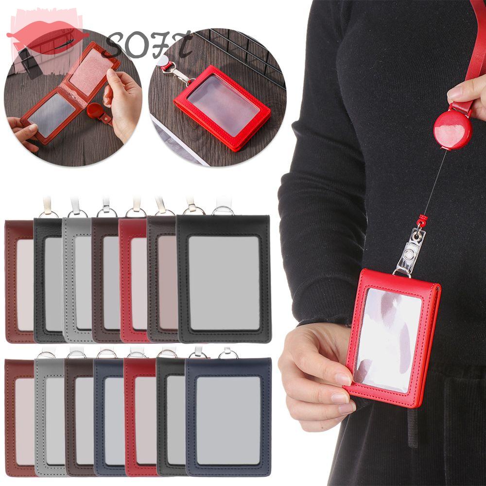 SOFTNESS Giá Đỡ Thẻ ID Bằng Kim Loại Đa Năng Tiện Dụng Cho Trường Học / Văn Phòng