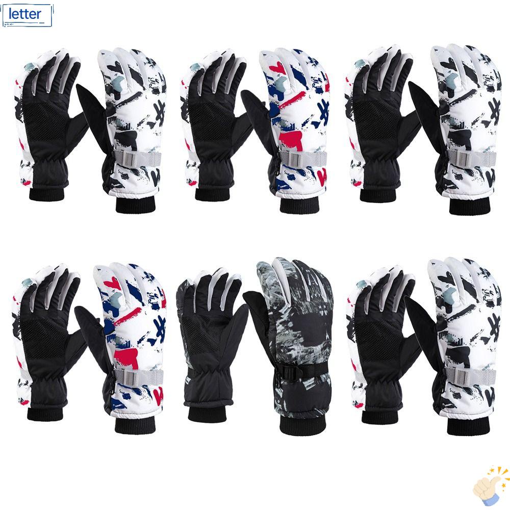 LET Găng Tay Trượt Tuyết Chống Gió / Thấm Nước Thoải Mái Cho Bé