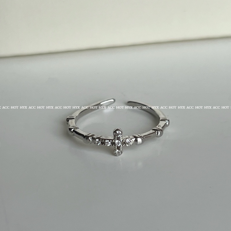 Nhẫn Đan Chéo Hình Ngôi Sao Phong Cách Cổ Điển Dành Cho Nữ