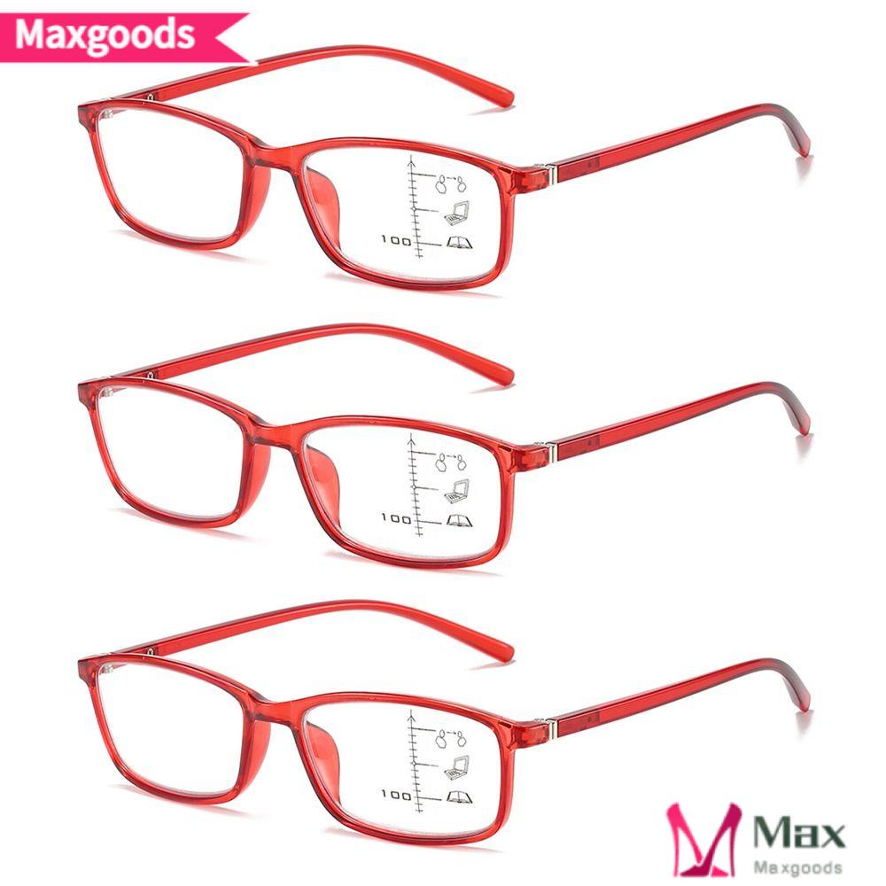 MAXG Kính Đọc Sách Chống Ánh Sáng Xanh Phong Cách Vintage Thời Trang