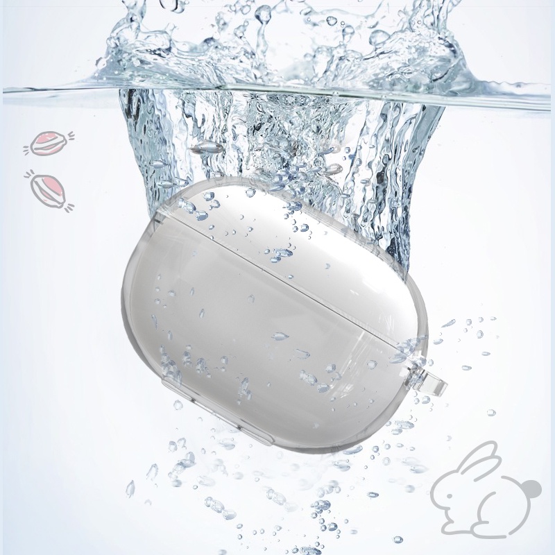 Vỏ Bảo Vệ Hộp Sạc Tai Nghe Bluetooth Không Dây RedMi Buds4 pro Bằng TPU Mềm Trong Suốt Họa Tiết Hoạt Hình Dễ Thương