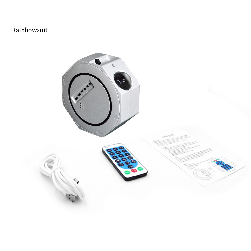 Đèn LED Chiếu Hình Bầu Trời Sao Sạc USB Điều Khiển Từ Xa Cho Phòng Ngủ