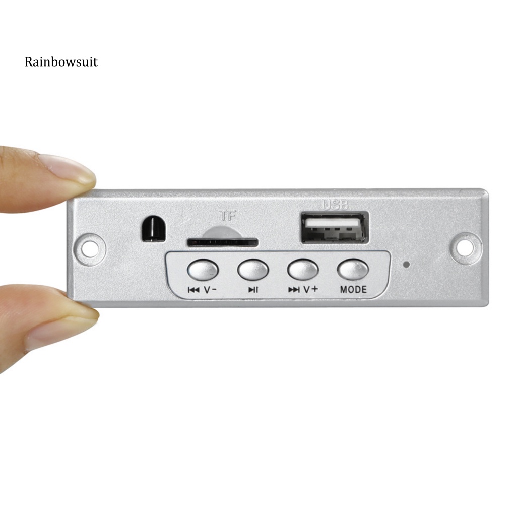 Mô Đun Giải Mã Máy MP3 12V 50W Bluetooth-compatible 5.0 Kèm Bộ Khuếch Đại Nguồn Cho Xe Hơi