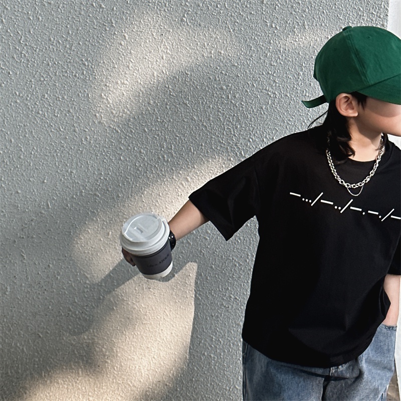 Áo Thun Oversize Tay Ngắn Unisex Bằng Cotton 2023